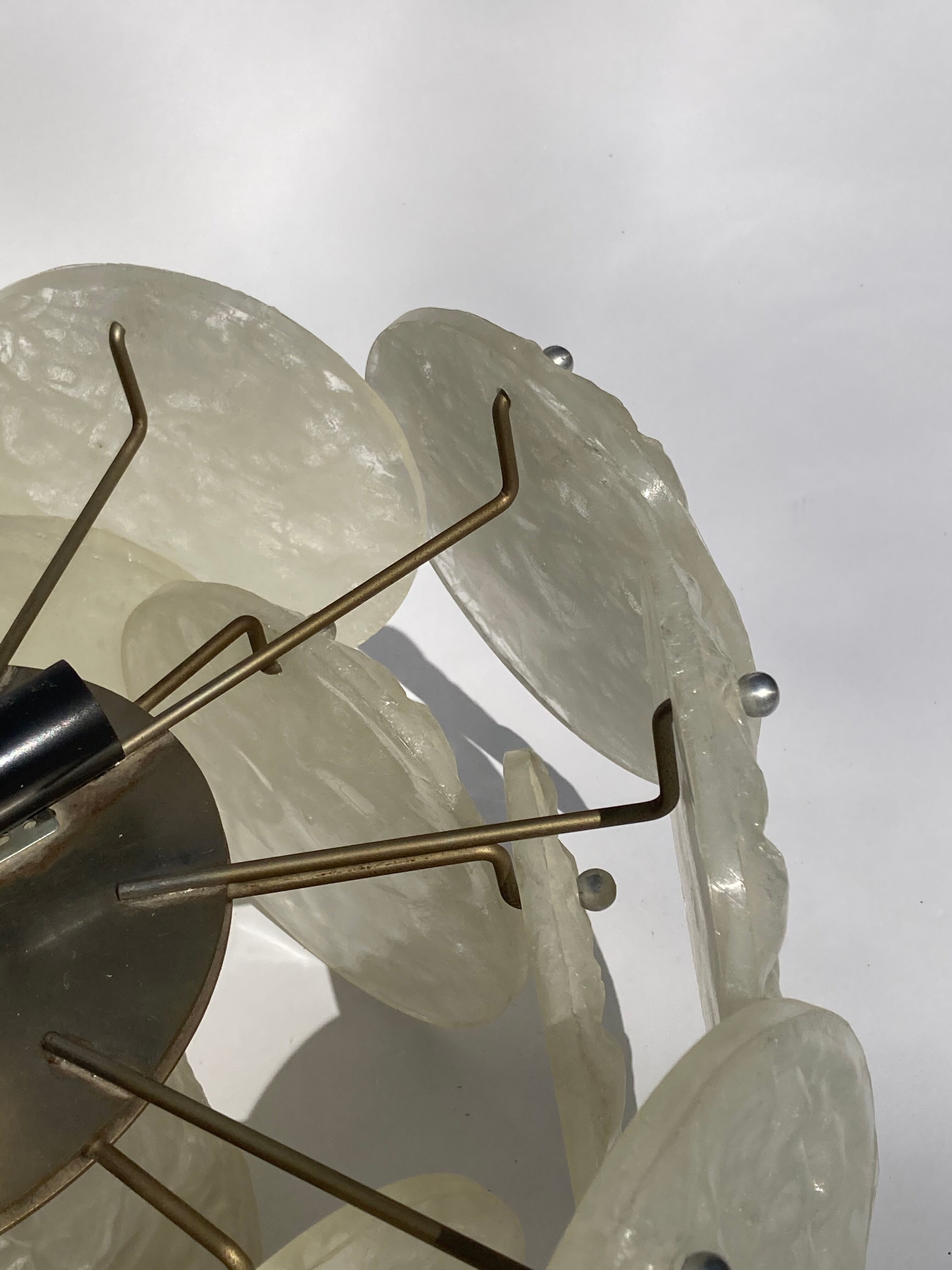 Kalmar Ice glass chandelier from Austria
