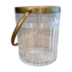 Art deco ice bucket in Baccarat crystal