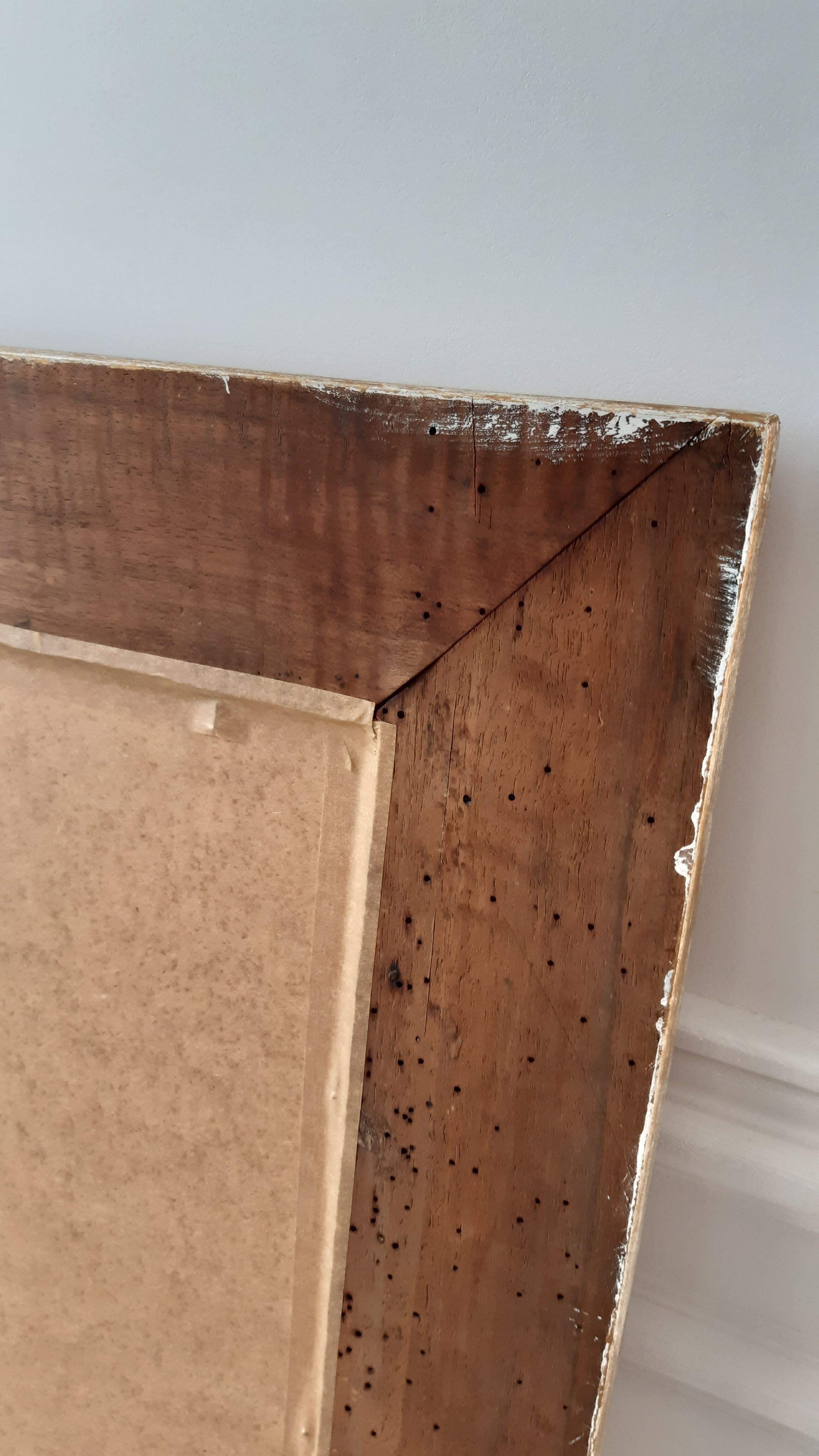 Gilded wooden mirror early twentieth century