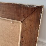 Gilded wooden mirror early twentieth century