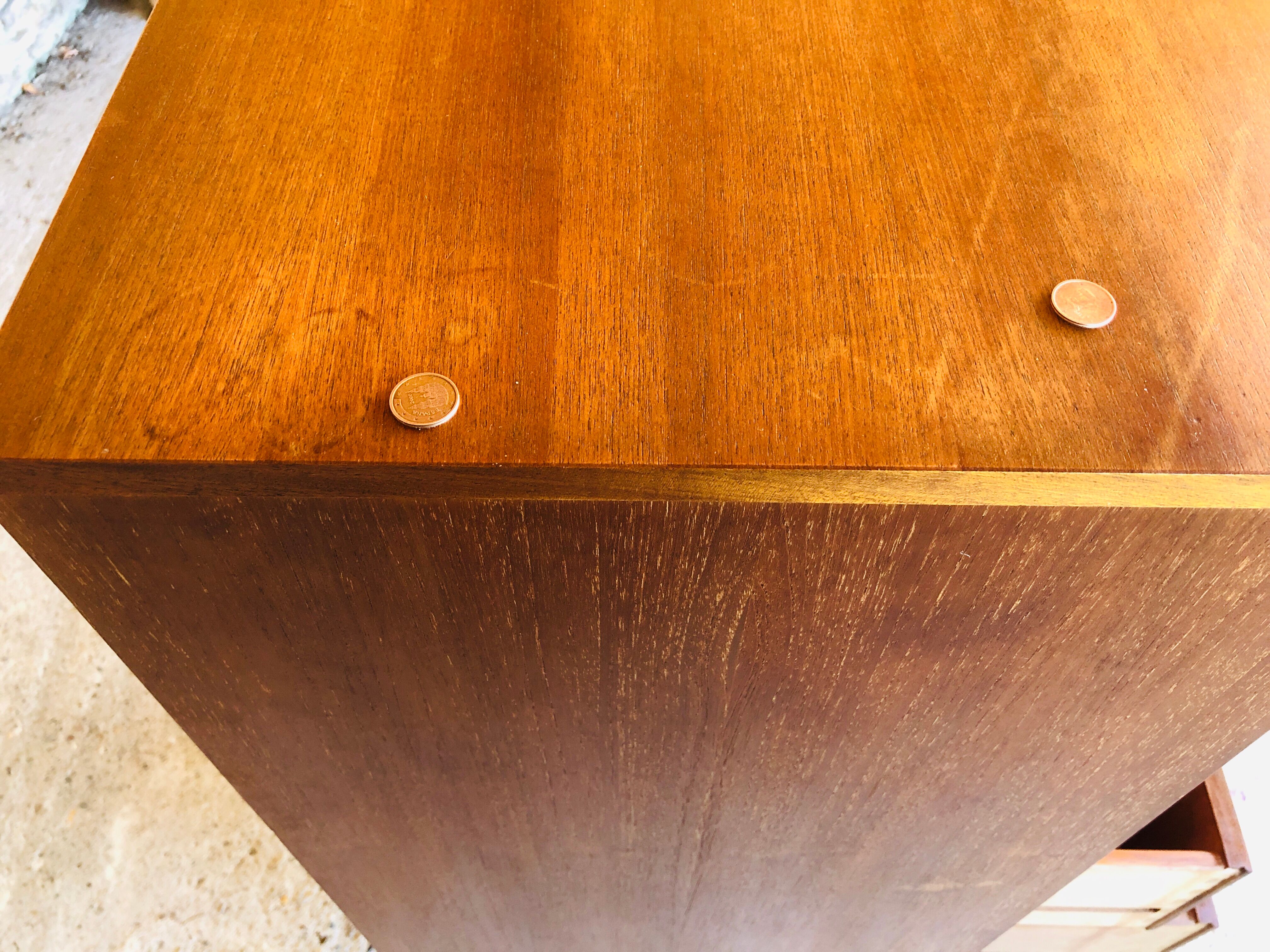 5-drawer teak dresser by Nathan, 60s