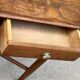 Bedside table of the 30s art deco solid wood.