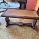 English coffee table in mahogany – Victorian legs circa 1880 – provenance