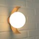 Vintage wall lamp, 1 of 4, brutalist sconce, copper ceiling light 1970's