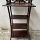 Console art nouveau period in mahogany