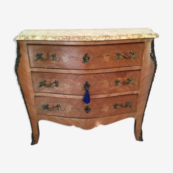 Louis XV style chest of drawers