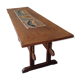 Old refectory table in solid oak, 17th–18th century