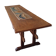 Old refectory table in solid oak, 17th–18th century