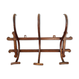 Curved wooden coat rack circa 1900