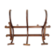 Curved wooden coat rack circa 1900