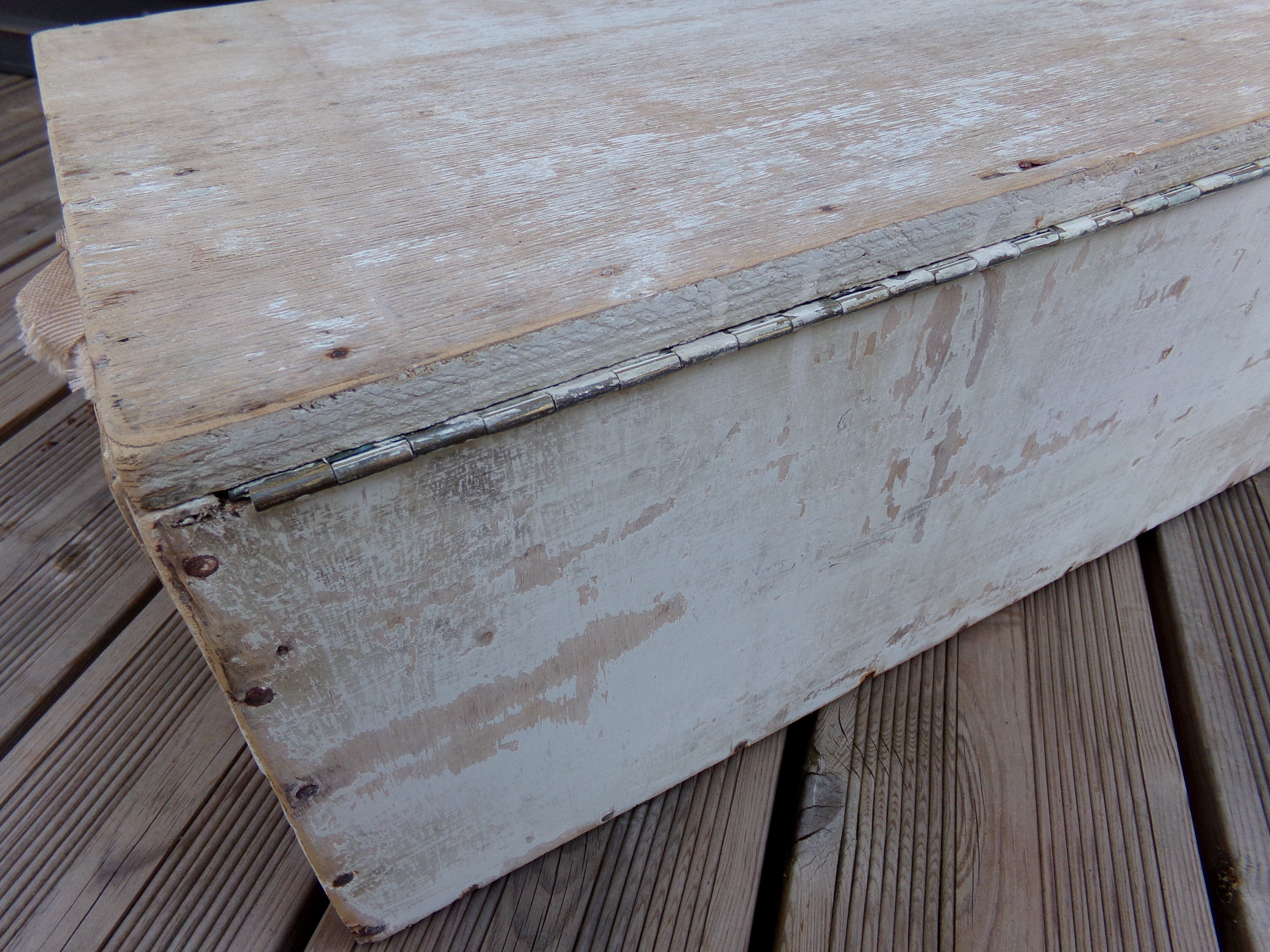 Wooden storage chest