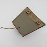 Louis XIII wall light in brass and glass. 1960s