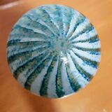 Vintage Glass Vase made by Phoenician Glass, Malta, 1980s