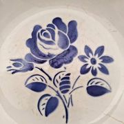 Ancienne Assiette Creuse Badonviller Vintage