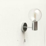 Vintage wall lamp from the space age by Motoko Ishii for Staff, 1970s.