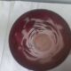 Pair of frosted ruby glass Legras vases