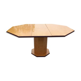 Vintage table in sycamore by Mario Sabot 1970