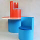 Table and chairs Bernard Holaway