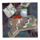 La table de lecture, huile sur toile