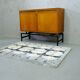 Tapis Rya scandinave fait à la main, années 1960, 152x105 cm