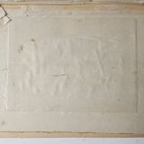 Watercolor of the Black Ocean Liner at Sea Signed TABOUREAU Georges known as Sandy-Hook (1879)