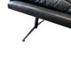 Vintage black Danish canapé / armchair / ESA canapé