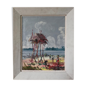 Peinture africaine, vers 1950