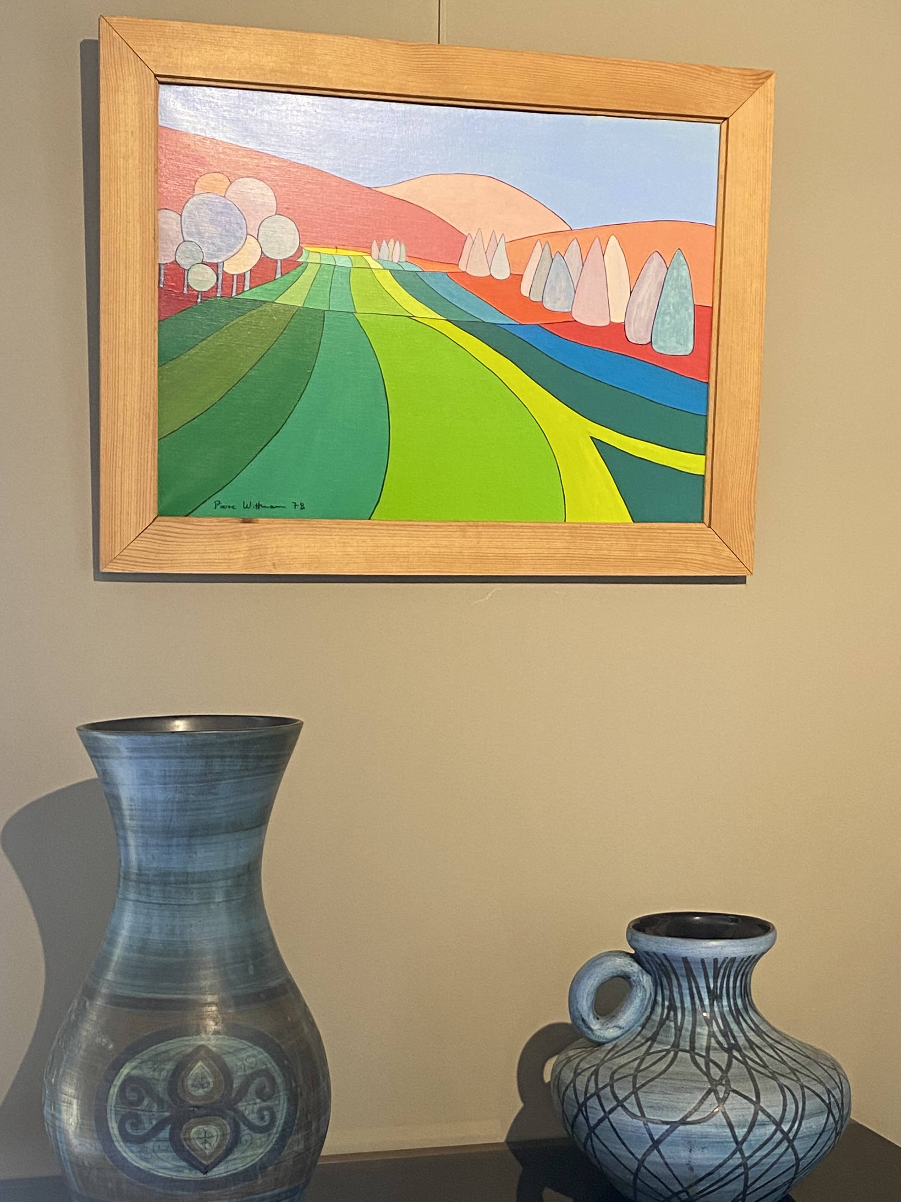Blue Sky Painting Pierre Wittmann