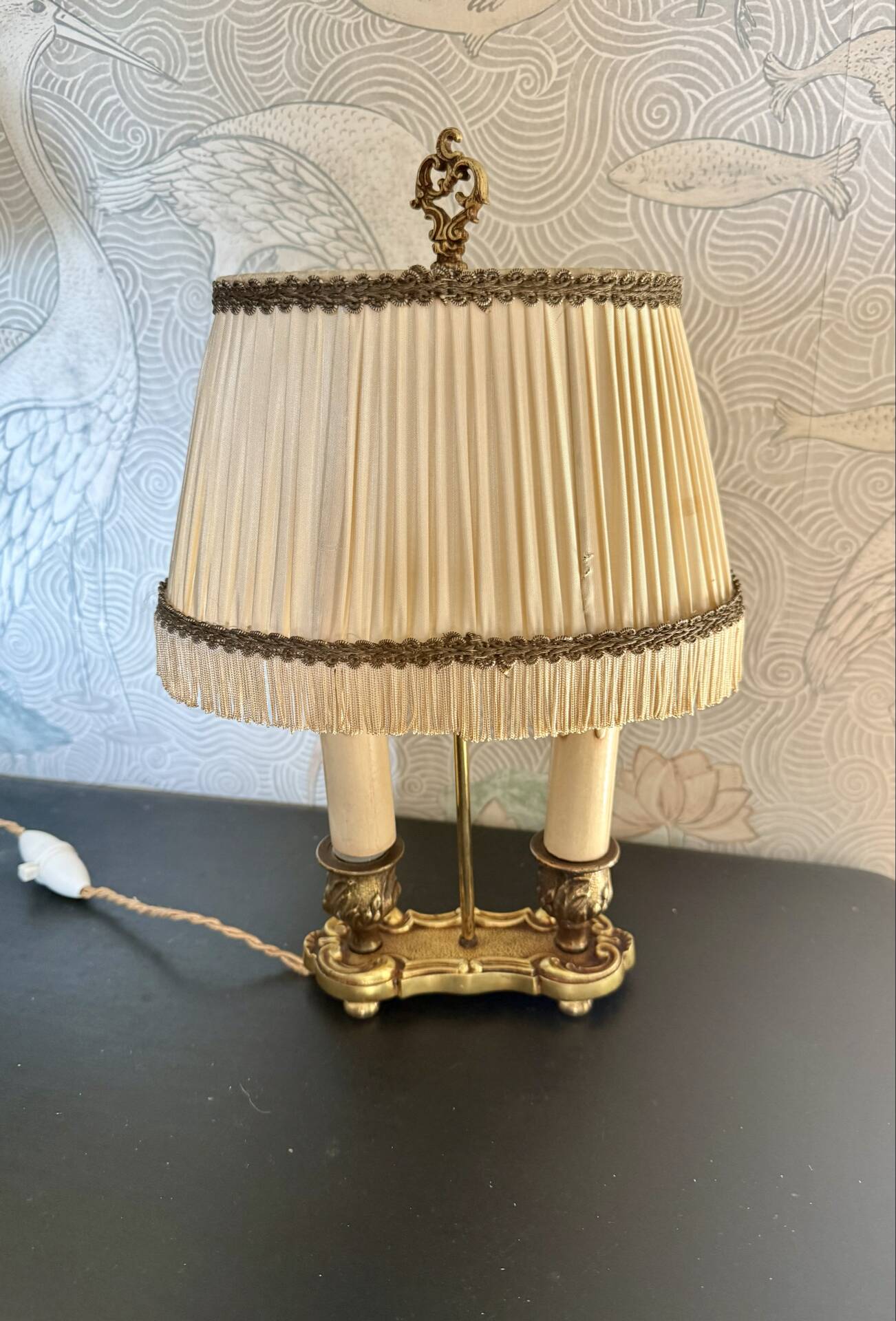 Lampe bouillotte ancienne style Empire