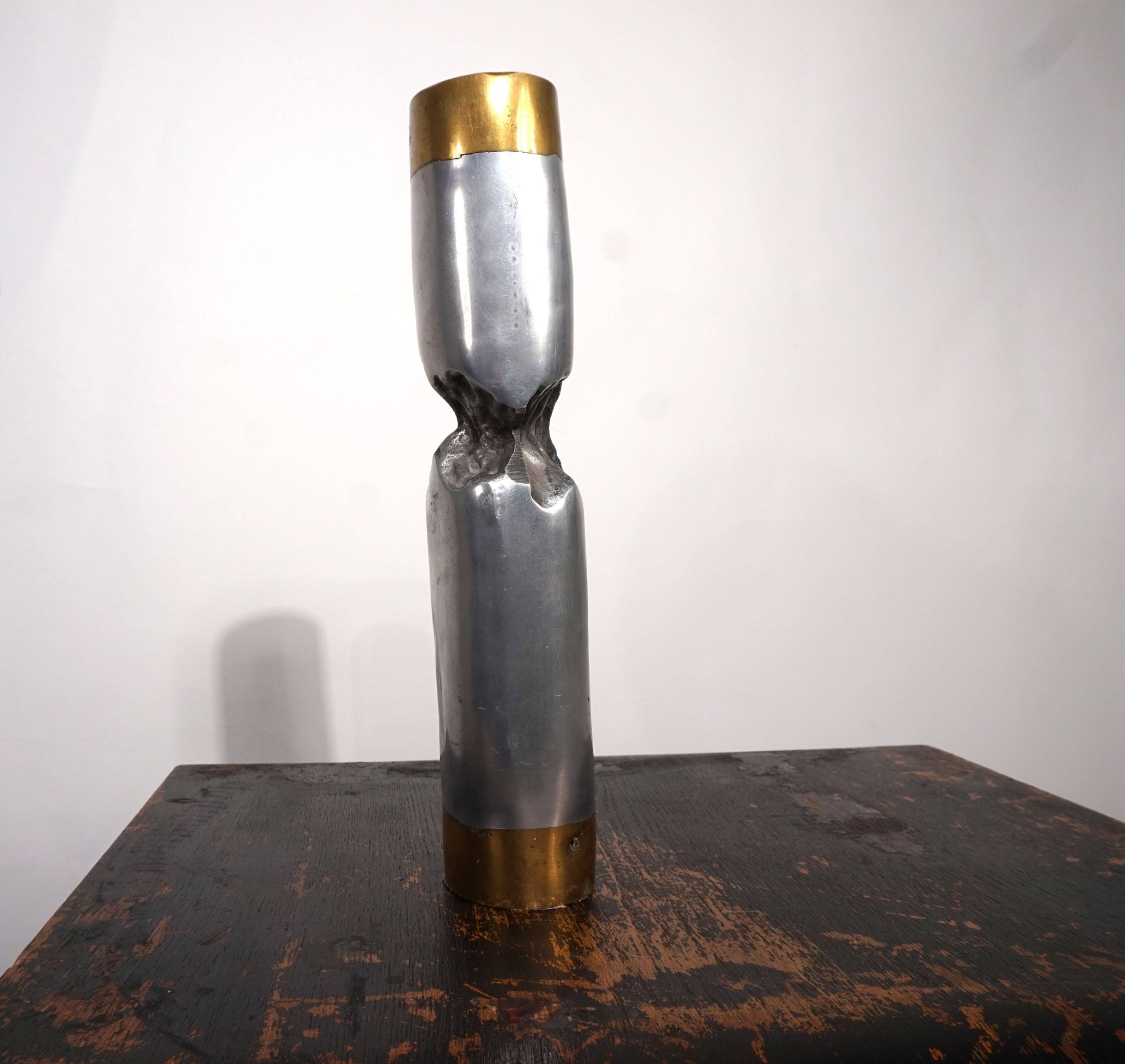 Sculpture Marshall Disenos Bougeoir brutaliste de David Marshall, 1980