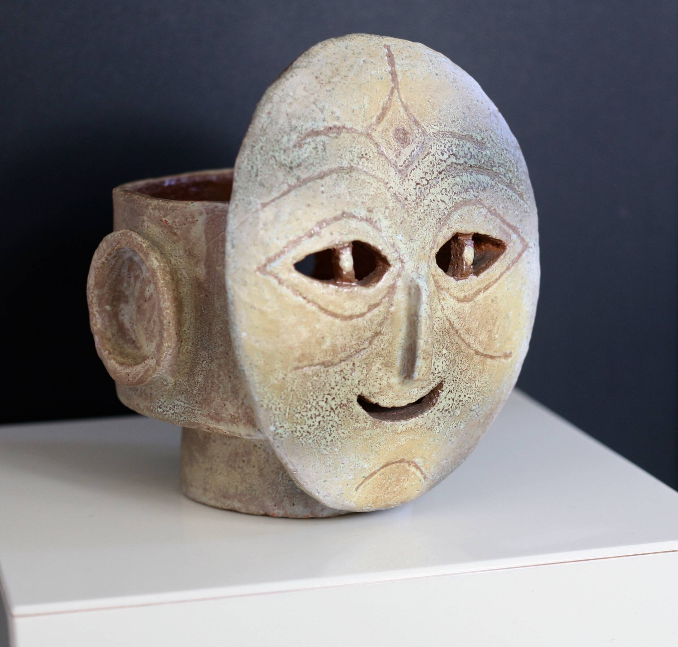 Anthropomorphic ceramic. 70s