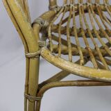 Rattan armchair
