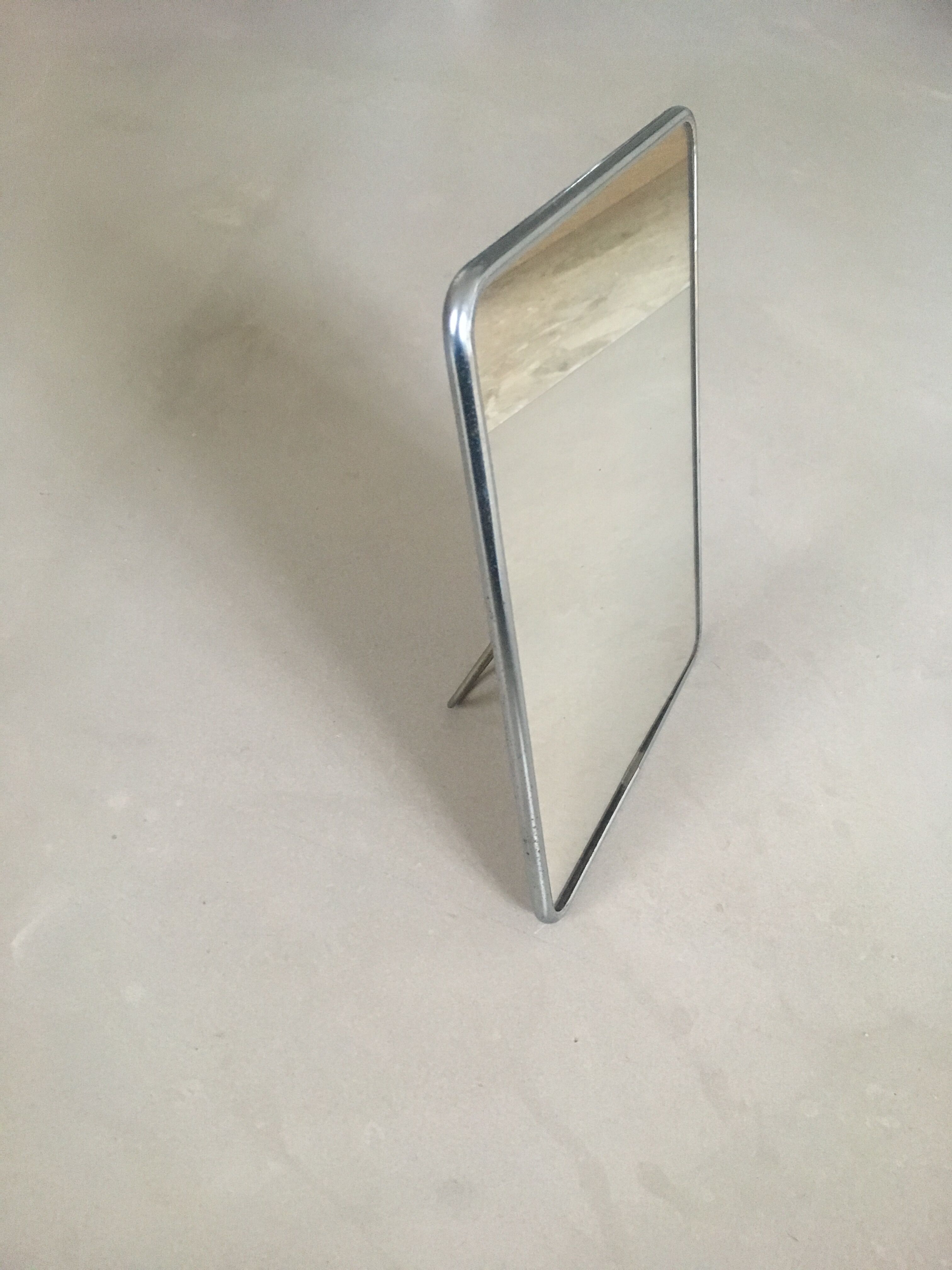 Vintage barber mirror 18x24cm
