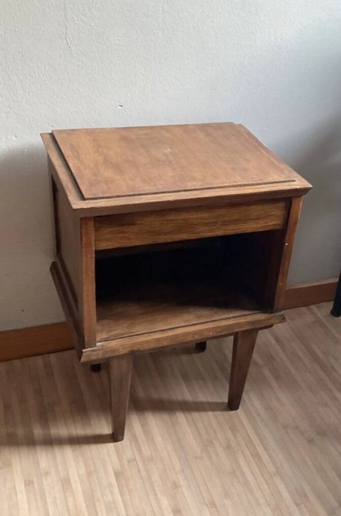 Table d'appoint, chevet, années 60-70