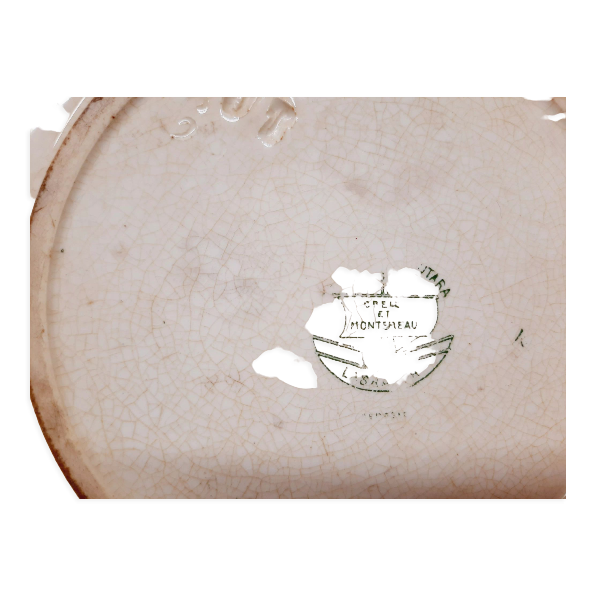 Hollow plate Terre de Fer