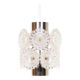 1970s chrome pendant lamp by Solken Leuchten - 3 available