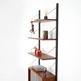 Teak modular shelving unit, Danish design, 1960s, designer: Poul Cadovius