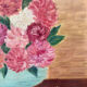 Huile sur toile Bouquet de fleurs