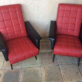 Set of two armchair vintage years 50/60