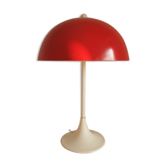 70s metal mushroom lamp