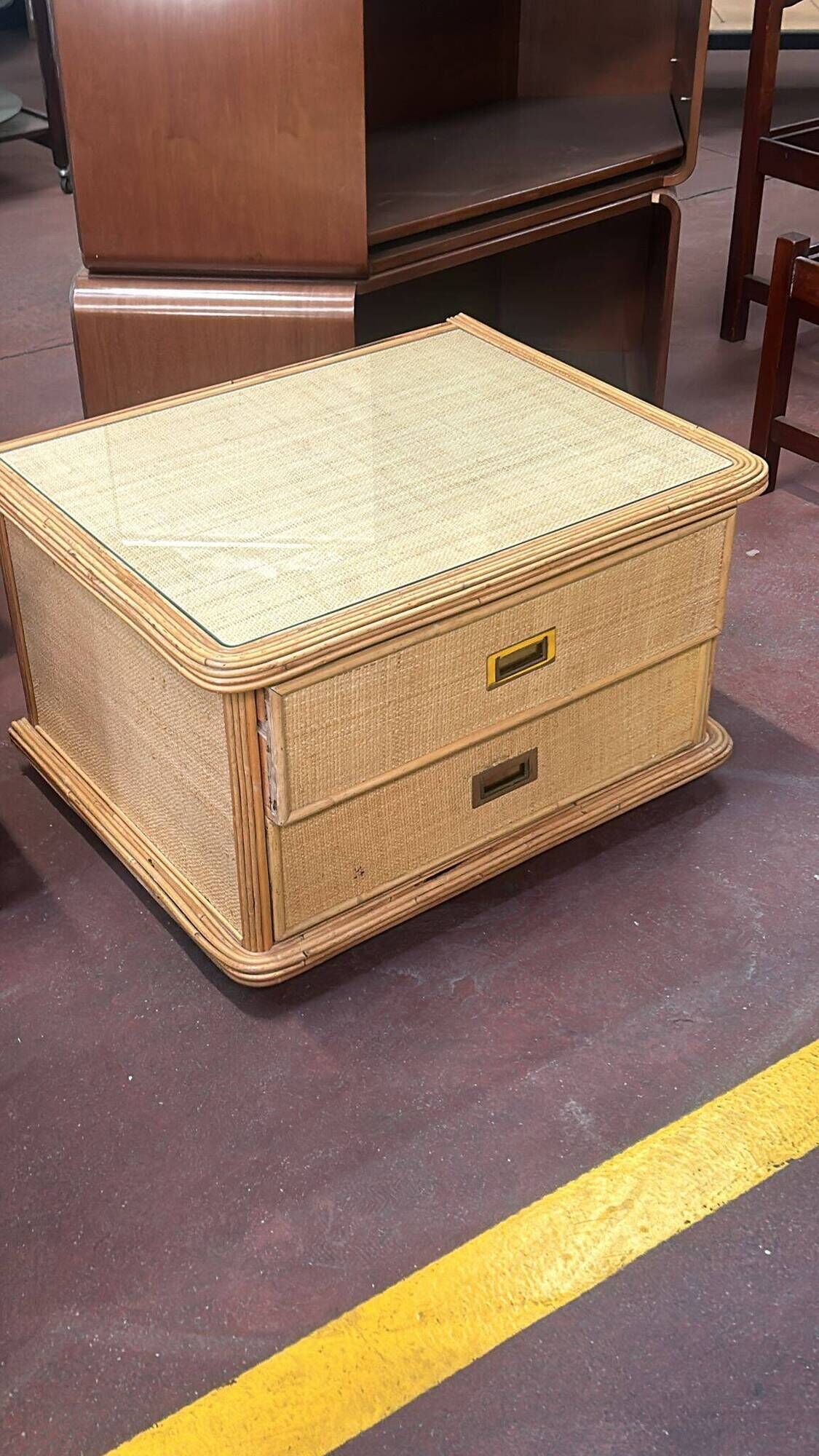 Vivai del Sud night table, 1970s