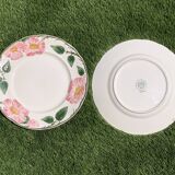 6 flat plates Villeroy and Boch, Wild-Rose model
