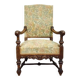 Antique walnut armchair – Renaissance / Henry II style – H 111 cm