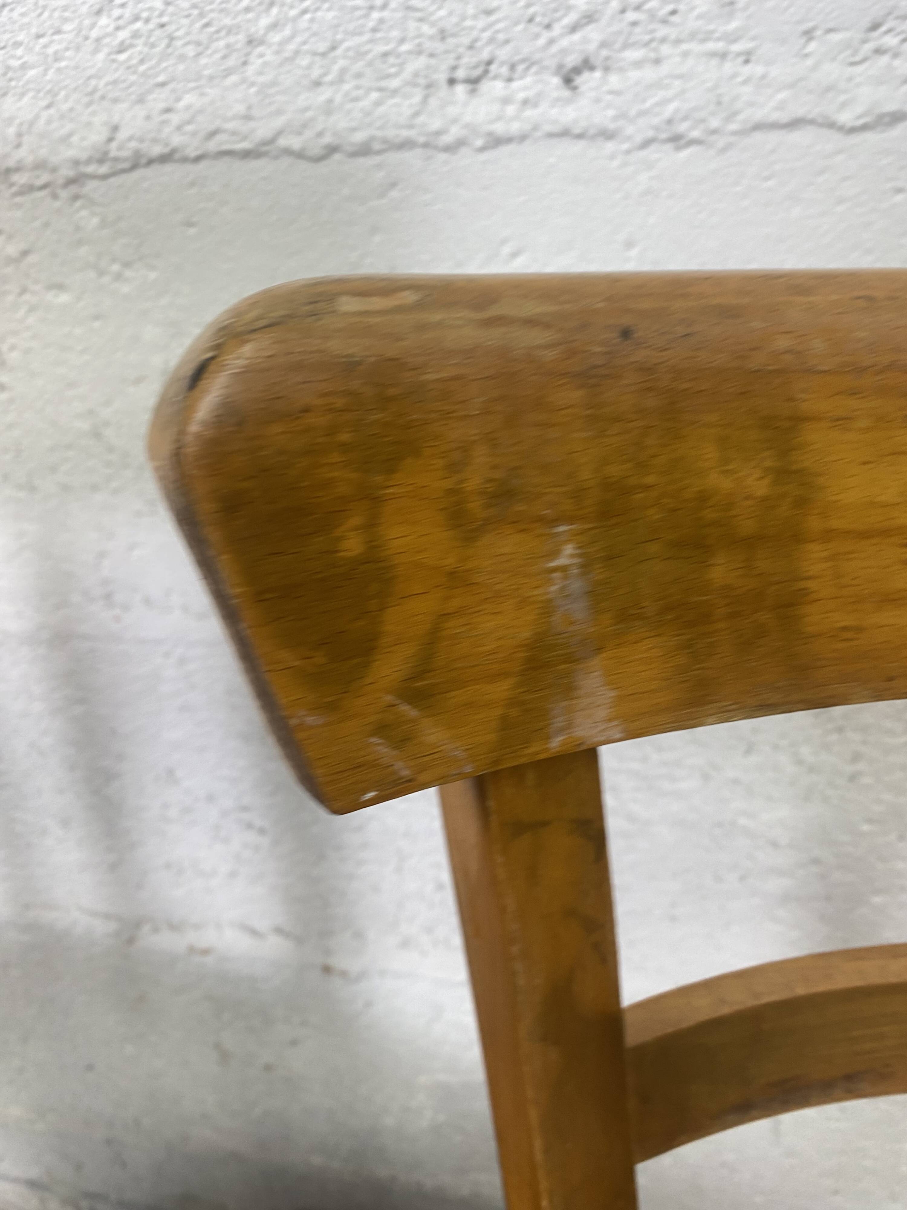 Mismatched bistro chair x2