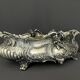 Large table planter in silvered bronze, Louis XV style.