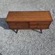 Vintage oak sideboard from the 60s, 115cms L