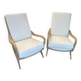 PAIR OF VINTAGE ARMCHAIRS