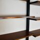 Scandinavian teak wall bookcase