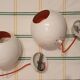 Pendant lamps vintage 70s balls design Mathias