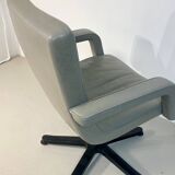Visitor armchair international furniture leather Gray 2000
